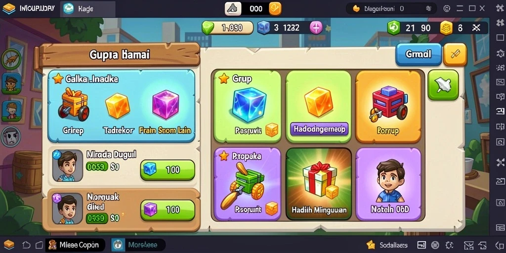 hanabi88 - Karakter dengan kemampuan unik yang bisa dipilih.